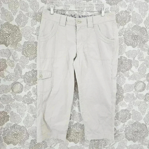 Carhartt Pants - Carhartt Women's Capris Beige Cargo Size 10  8910